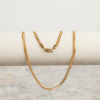 Cadena Roma Oro Laminado 18k (45cm/4mm)