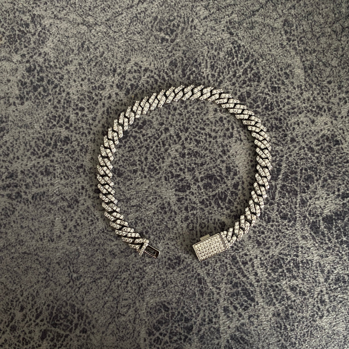 Pulso Cuban Ice  Slim 6mm (18cm)