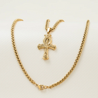 Cadena Cruz Egipcia Hombre