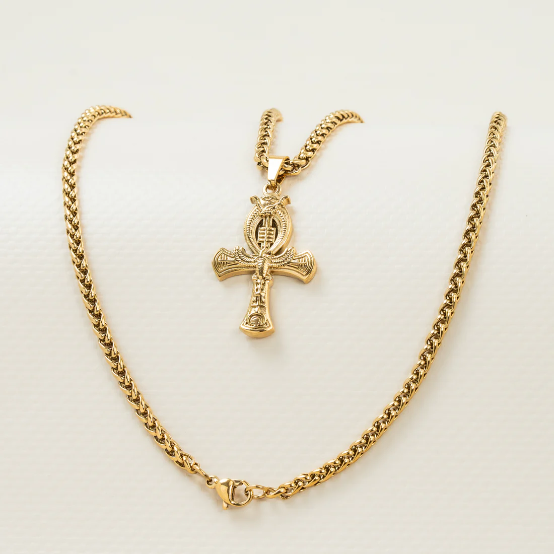 Cadena Cruz Egipcia Hombre